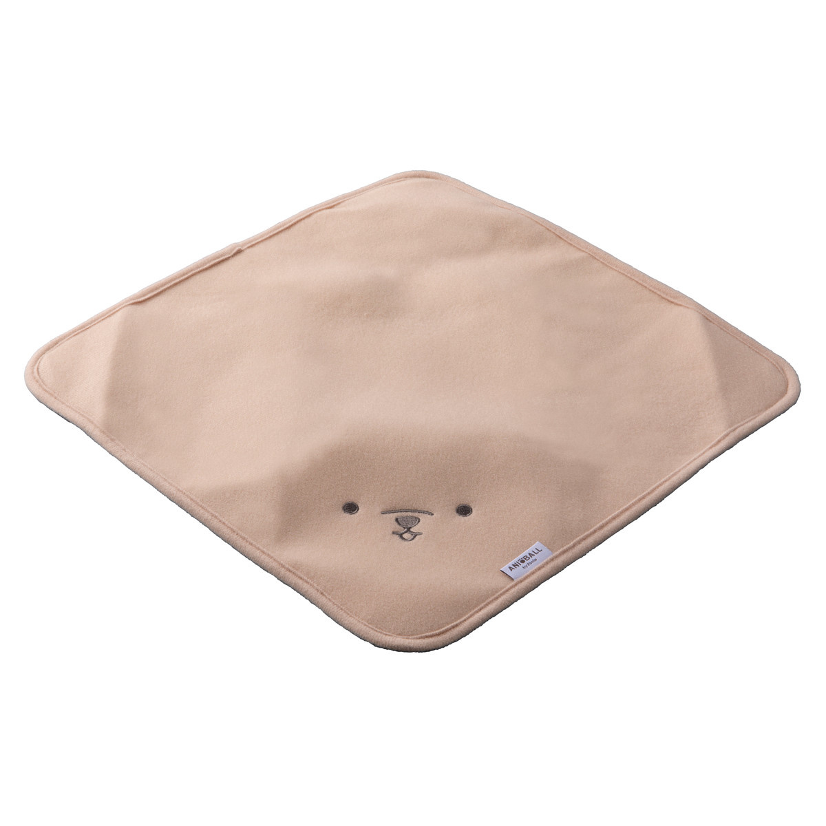 ランチクロス アニボール ランチラッパー ひっつく ( 保冷 お弁当包み ランチョンマット ランチマット かわいい 風呂敷 大判 お弁当箱入れ 弁当箱 弁当 ランチボックス ケース 包み 風呂敷型 正方形 ) 【シロクマ】 シロクマ