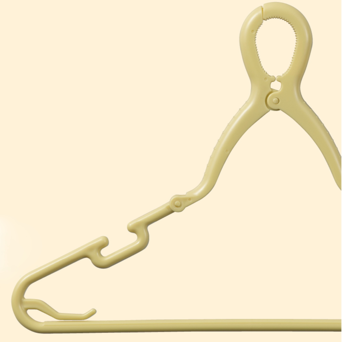 ハンガー 6本組 ベビー&キッズ キャッチフックハンガー 首元を伸ばさずに干せる ( キッズハンガー ベビーハンガー 6本セット フック付 子ども 洗濯 収納 洗濯ハンガー 物干し こども服 衣類収納 洋服ハンガー 洋服 省スペース )