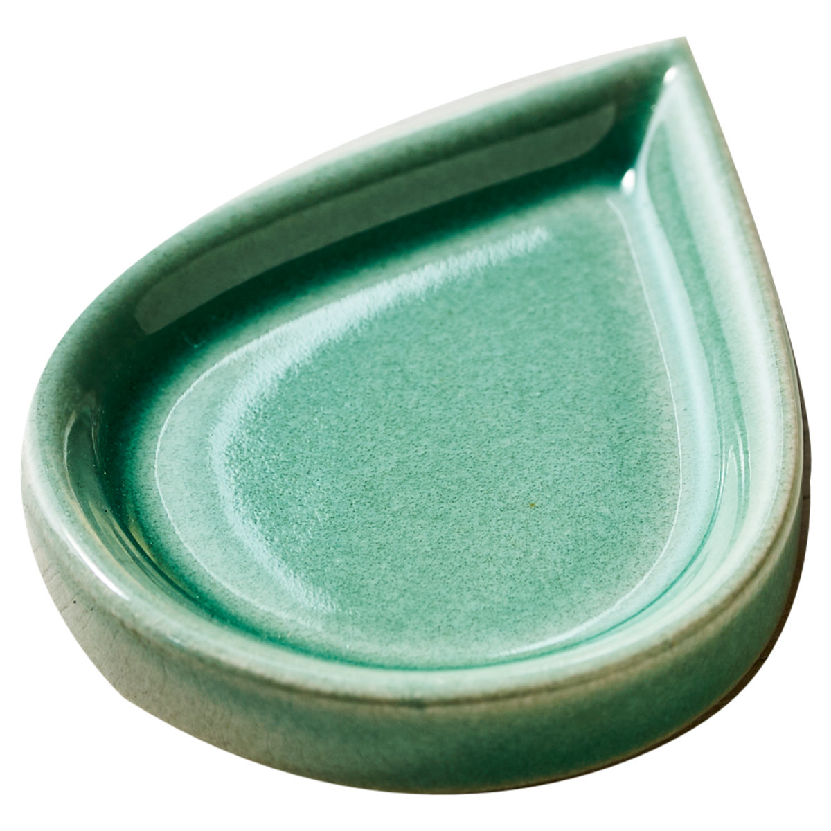 豆皿 しずく ( 磁器 美濃焼 日本製 電子レンジ対応 皿 お皿 プレート 小皿 おしゃれ アクセサリートレー トレー トレイ アクセサリー入れ ) 【ホワイト】 ホワイト