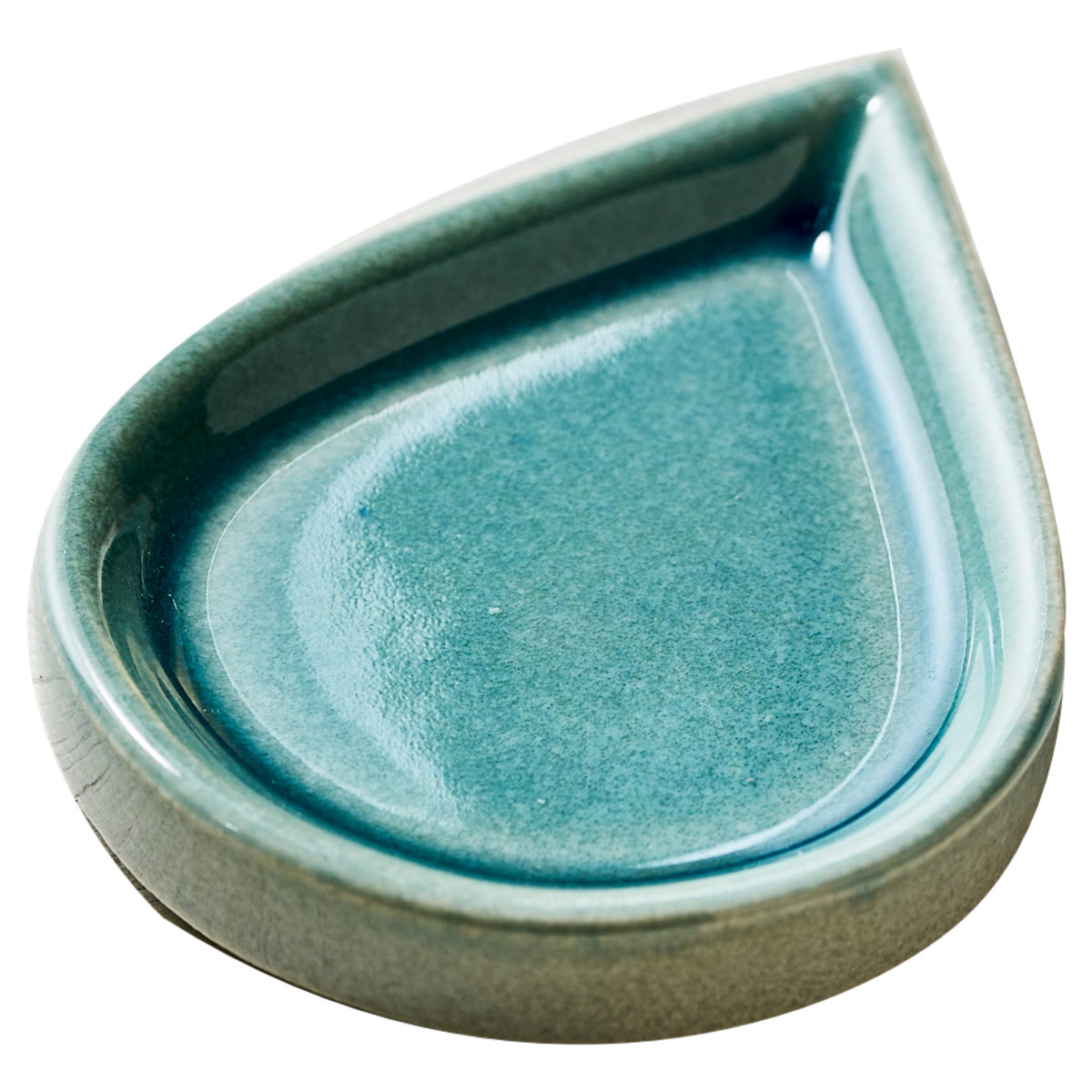 豆皿 しずく ( 磁器 美濃焼 日本製 電子レンジ対応 皿 お皿 プレート 小皿 おしゃれ アクセサリートレー トレー トレイ アクセサリー入れ ) 【ホワイト】 ホワイト