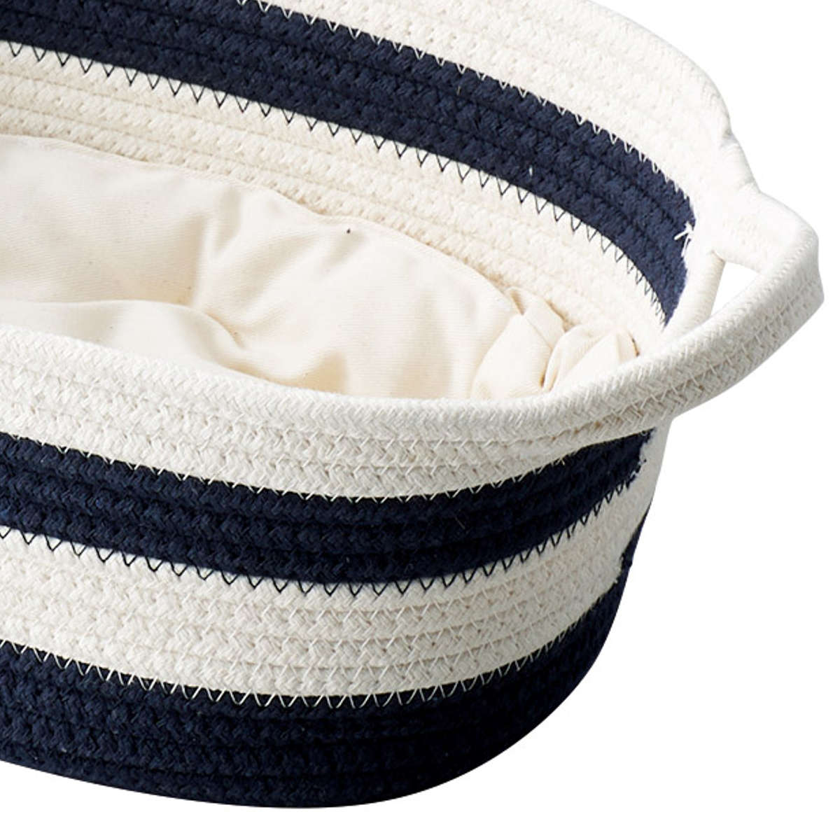 ペット ベッド コットン クッション メイズ バスケット ( ペットベッド 犬 クッション付き 猫 天然素材 バスケット ペット用バスケット かご ペット用ベッド 犬用 猫用 ペット用 ナチュラル おしゃれ ベッドカゴ ハンドル付 小動物 )