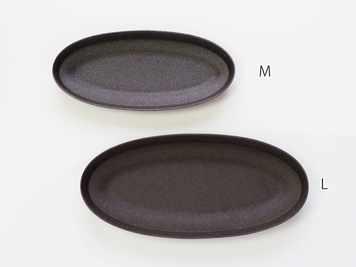 皿 Bread&Rice 盛りやすい器 長皿 M ( 24.7cm 電子レンジ対応 食洗機対応 美濃焼 日本製 オーバル プレート お皿 食器 おしゃれ シンプル かわいい 北欧 北欧風 ) 【ホワイト】 ホワイト