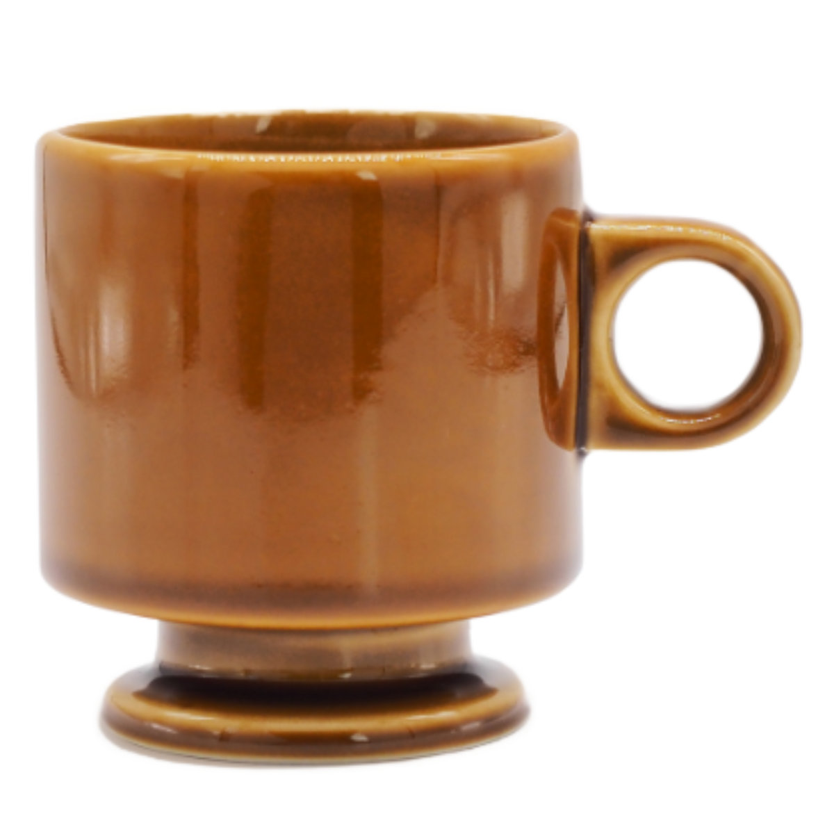 マグカップ 240ml Smith footed mug cup ( 磁器 電子レンジ対応 食洗機対応 日本製 コップ マグ マグコップ カップ 食器 おしゃれ かわいい シンプル レトロ ) 【ネイビー】 ネイビー