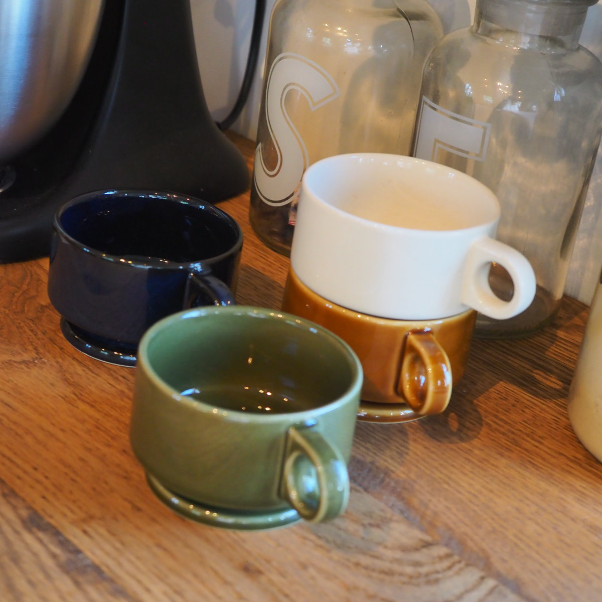 スープマグ 260ml Smith footed soupmug ( 電子レンジ対応 食洗機対応 日本製 マグ マグカップ 器 ボウル 鉢 コップ おしゃれ かわいい シンプル レトロ ) 【ブラウン】 ブラウン