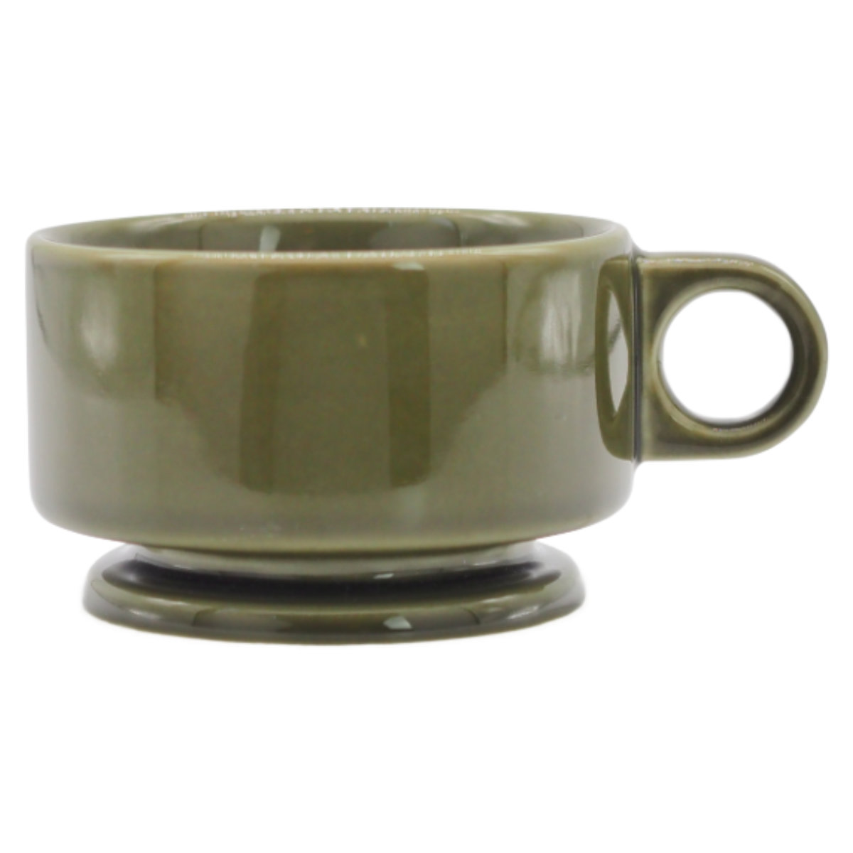 スープマグ 260ml Smith footed soupmug ( 電子レンジ対応 食洗機対応 日本製 マグ マグカップ 器 ボウル 鉢 コップ おしゃれ かわいい シンプル レトロ ) 【ブラウン】 ブラウン