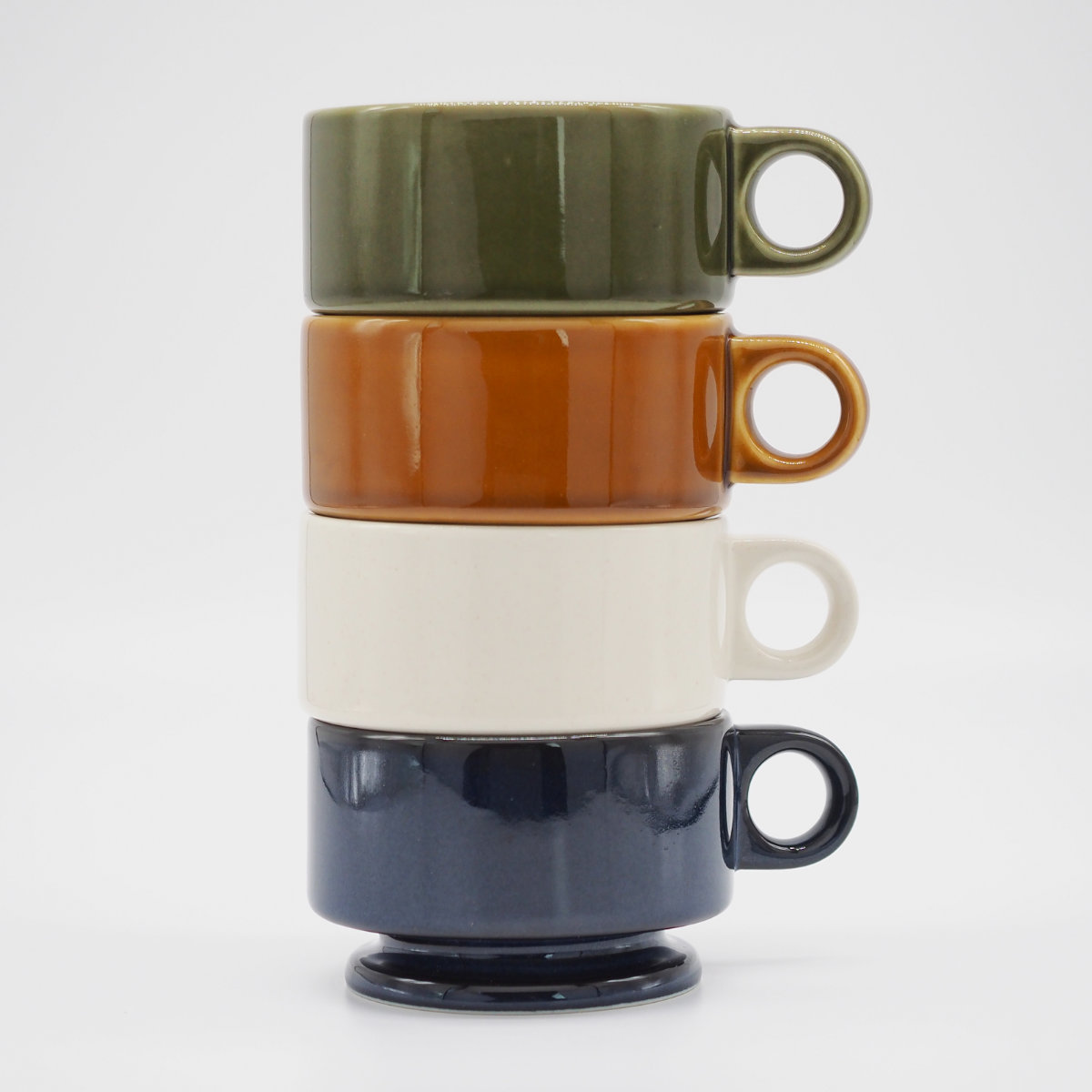 スープマグ 260ml Smith footed soupmug ( 電子レンジ対応 食洗機対応 日本製 マグ マグカップ 器 ボウル 鉢 コップ おしゃれ かわいい シンプル レトロ ) 【ブラウン】 ブラウン