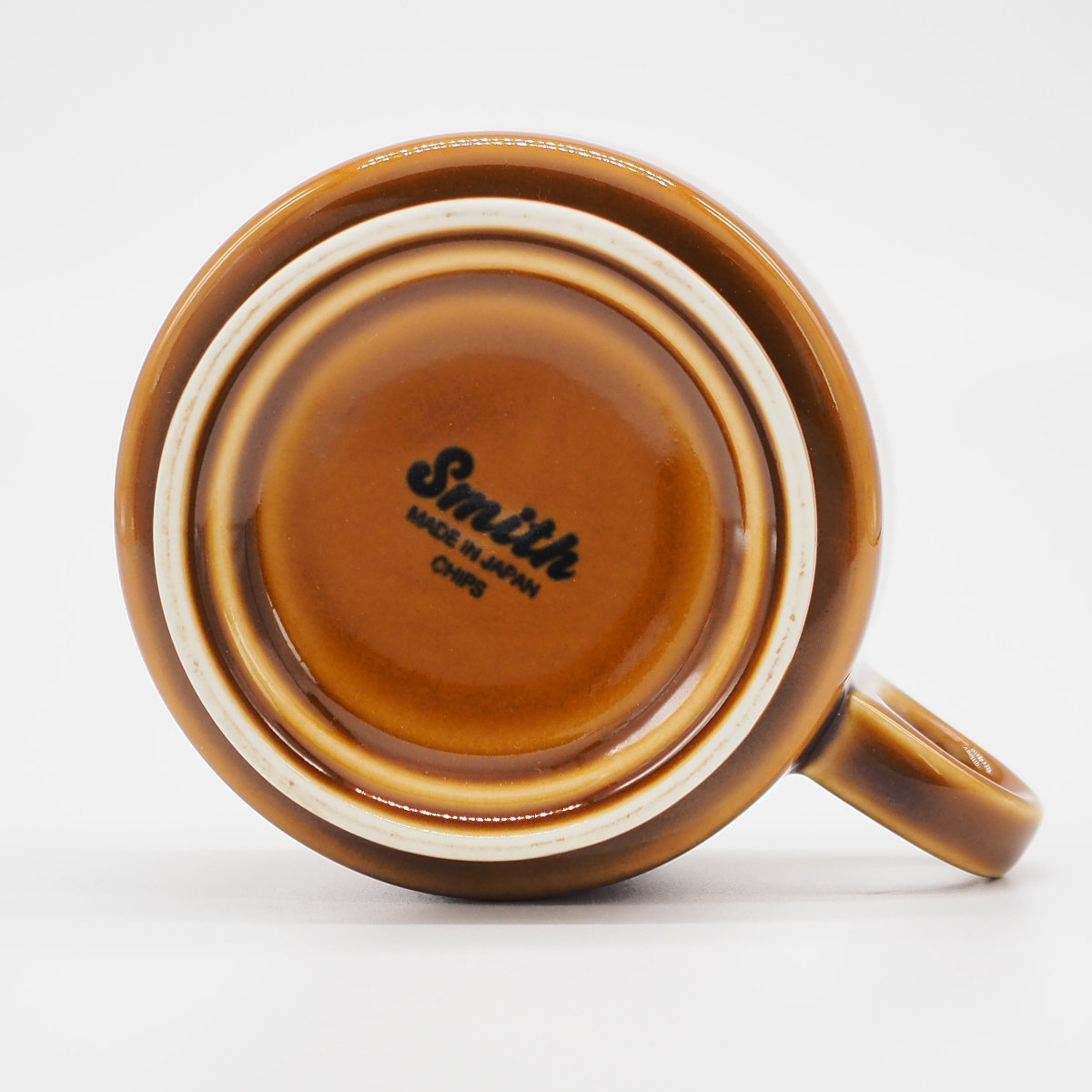 スープマグ 260ml Smith footed soupmug ( 電子レンジ対応 食洗機対応 日本製 マグ マグカップ 器 ボウル 鉢 コップ おしゃれ かわいい シンプル レトロ ) 【ブラウン】 ブラウン