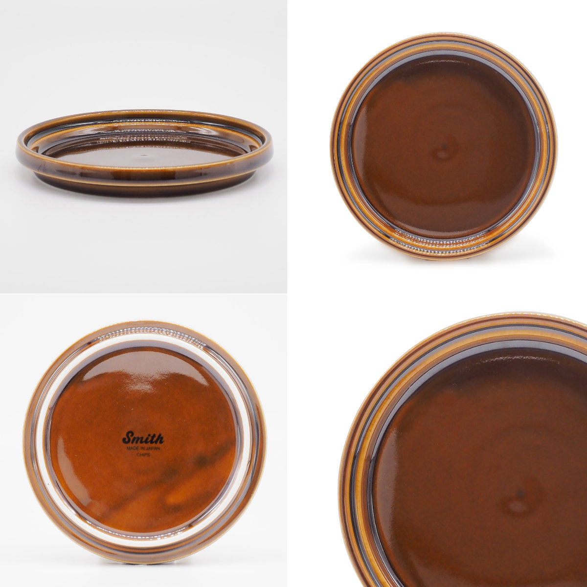 プレート Smith 5.5 plate ( 14cm 電子レンジ対応 食洗機対応 日本製 磁器 皿 お皿 食器 おしゃれ かわいい シンプル レトロ クラシック カフェ風 ) 【グリーン】 グリーン