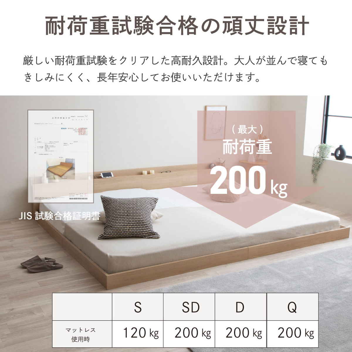 ローベッド シングル HOMURA 連結可能 日本製 Apel ( ベッド コンセント付き ベッドフレーム ロータイプ フロアベッド シングルベッド 炎 ほむら ナチュラル グレー テラコッタ ) 【テラコッタ】 テラコッタ