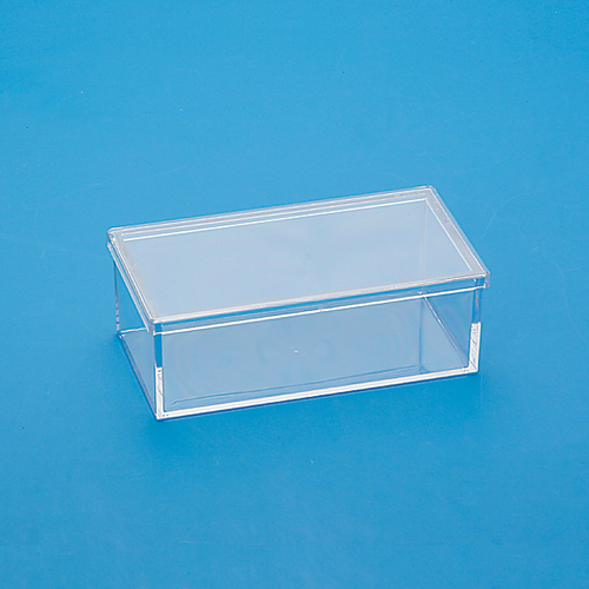 クリアケース フタ付き 幅13.5×奥行25.5cm 小物入れ デスコシリーズ ( 収納 ケース 小物ケース 小物収納 ボックス 小物 クリア 透明 プラスチック パーツ ビーズ アクセサリー フィギュア 人形 ディスプレイ 日本製 )