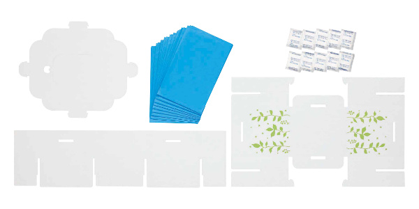 簡易トイレ 緊急用組立て式トイレ 非常用 防災 凝固剤 組立 耐荷重100kg ( 災害 トイレ 防災セット 防災グッズ 紙製 折りたたみ 簡単 組み立て 段ボール製 汚物袋 10回分 コンパクト )