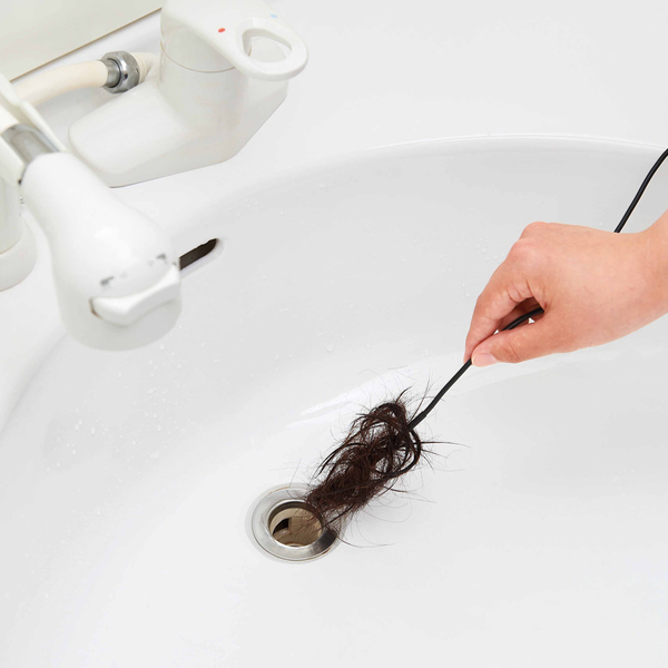 ブラシ 排水管 掃除 洗面台 毛詰まり パイプ職人 スリム 髪の毛 垢汚れ （ 排水管ブラシ パイプクリーナー 排水口 排水パイプ 詰まり 汚