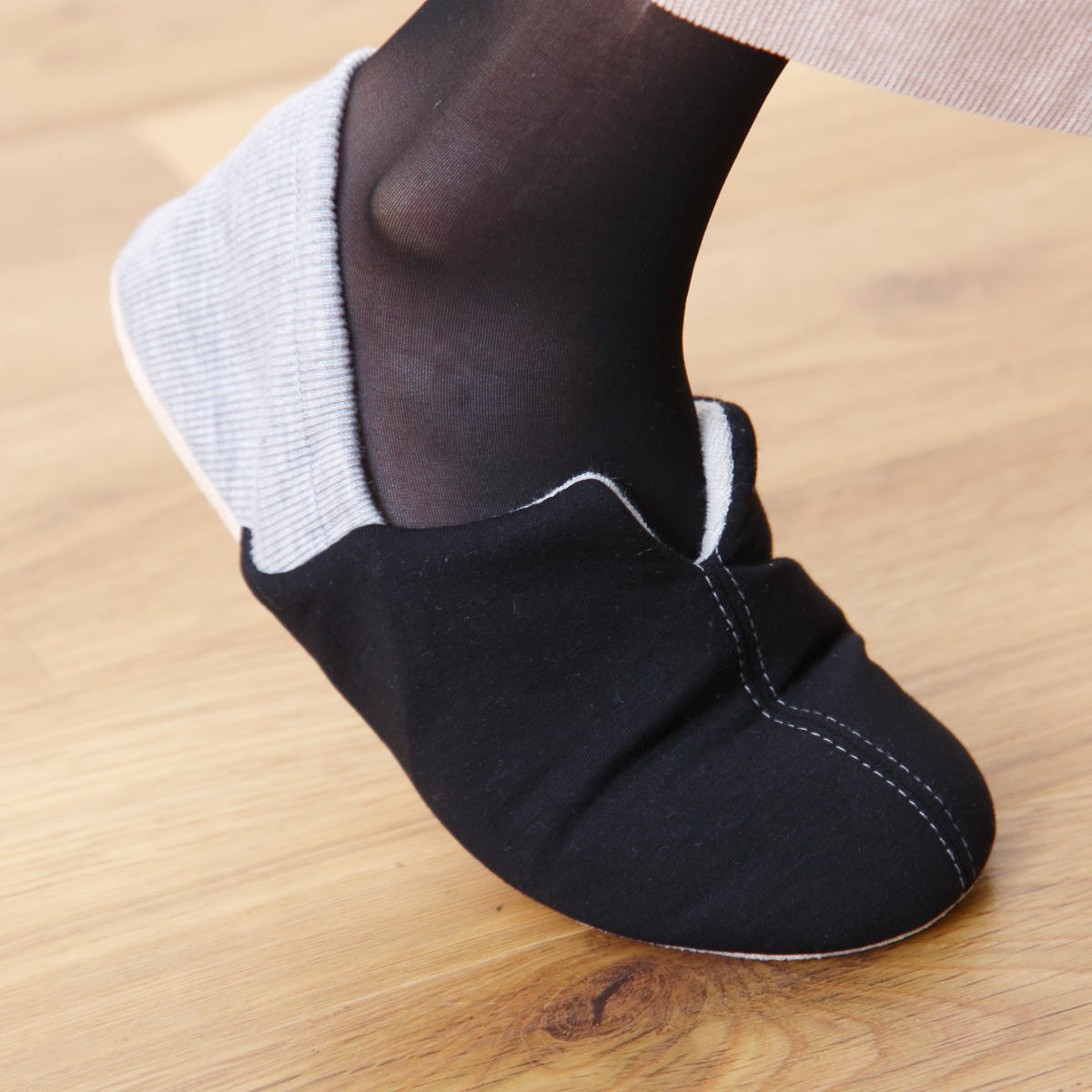 防災スリッパ L 足まもりっぱ 洗える ( 防災 ルームシューズ ルームスリッパ かかと付き スリッパ 踏み抜き防止 折り畳み 25~27cm メンズ バブーシュ 前詰まり 無地 男性 震災 災害 非常時 携帯 防災グッズ 静音 おしゃれ )