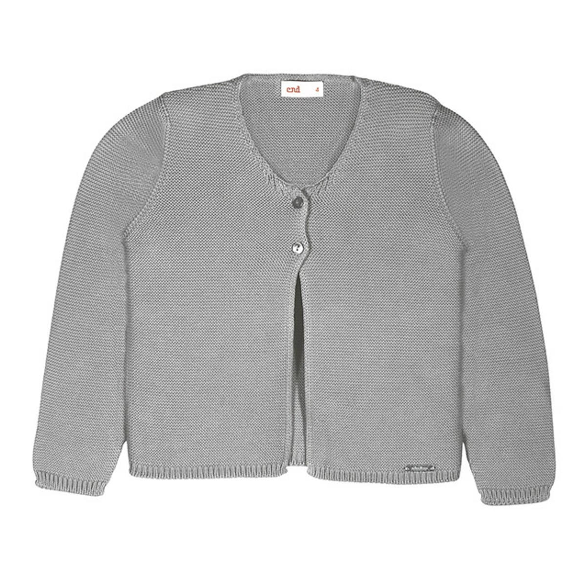 カーディガン condor 子供用 6～12ヶ月 Garter stitch cardigan （ コンドル ニットカーディガン トップス 羽織 長袖  ベビー 子供服 綿 コットン ガーター編み ベビー服 ニットウェア キッズ 上着 セーター ） 【410Azulbebe（6ヶ月‐12ヶ月）】