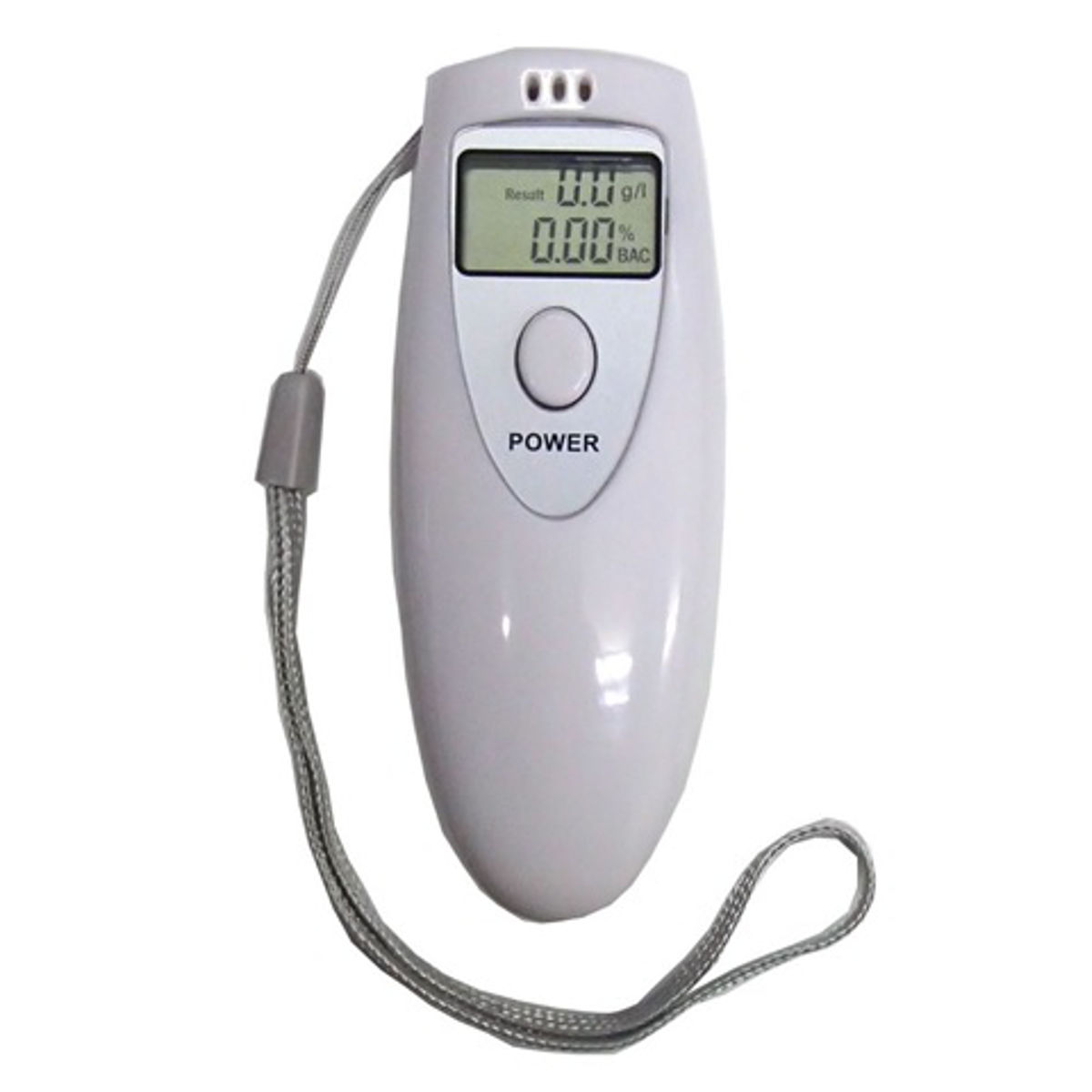 アルコールチェッカー 乾電池式 デジタル表示 （ アルコールセンサー 検知器 濃度計 測定器 検査器 アルコール お酒 電池式 コンパクト 持ち運び 携帯用 家庭用 自宅用 業務用 ドライバー 運転手 ）