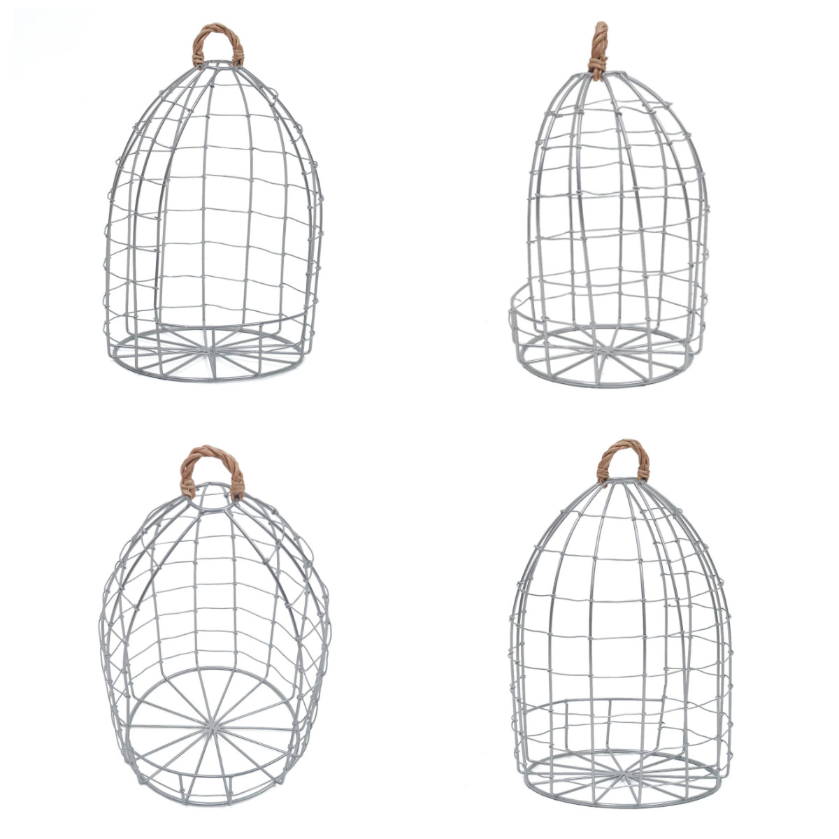 バードゲージ デュソール ポットホルダー L ( プランタースタンド フラワーケージ 花台 飾り 鳥かご アイアン フラワー 室内 ケージ 置く 吊るす 吊り下げ 植物 観葉植物 花 フラワーアレンジ 園芸 インテリア )