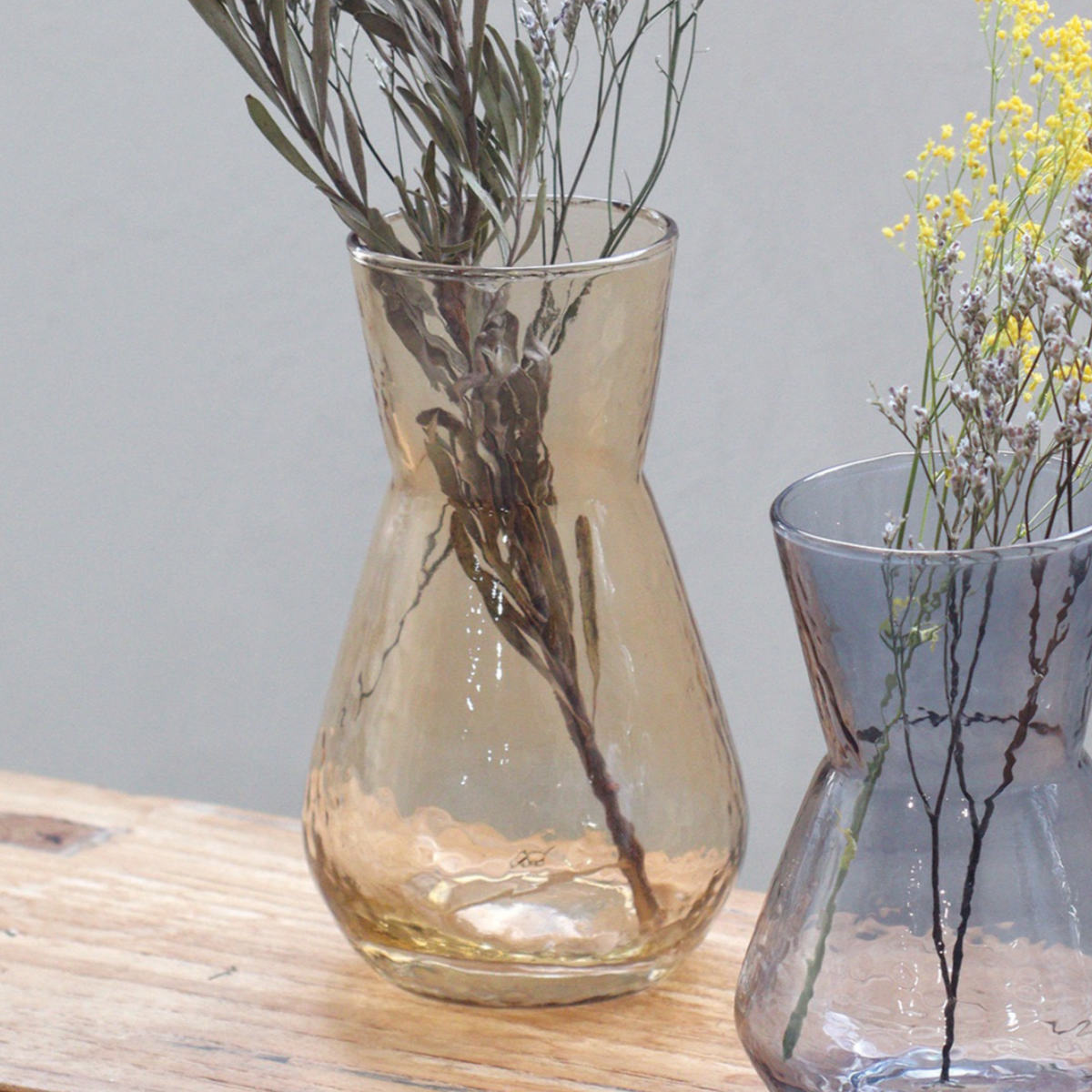 花瓶 シナリーベース デイジー L ( フラワーベース 花ビン 花びん 花器 ベース ガラスベース フラワー 花 飾る 花入れ ガラス ガラス製 シンプル おしゃれ 卓上 透明 クリア ) 【アンバー】 アンバー