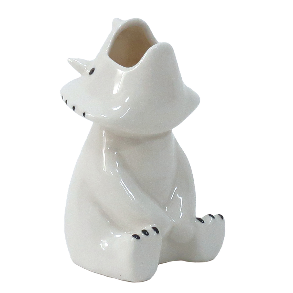 花瓶 シナリー モチーフフラワーベース 恐竜 ( 花ビン 花びん 花器 ベース フラワー 花 飾る 一輪挿し 手作り 花入れ ミニブーケ オブジェ フラワーベース 生花 おしゃれ インテリア ディスプレイ ) 【ブラキオサウルス】 ブラキオサウルス