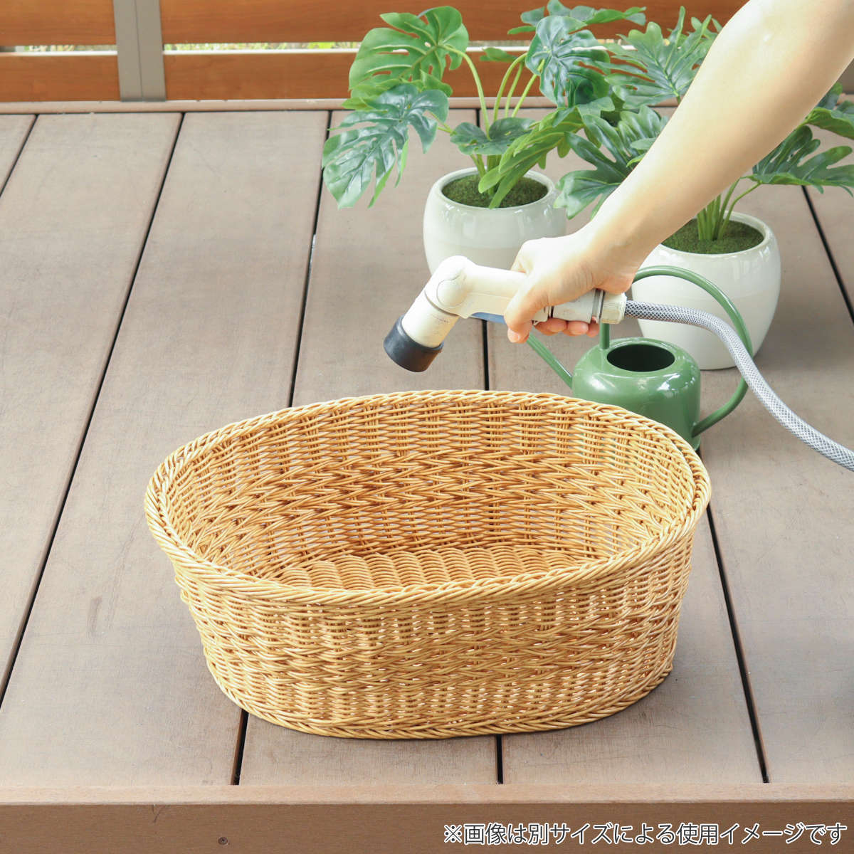 収納ボックス ユティルナイール ふた付き ストレージ ( 幅50×奥行35×高さ35cm 洗える収納ボックス 水洗い カゴ 洗えるバスケット 収納 天然素材風 小物収納 収納かご 収納ケース お手入れ簡単 軽量 柔軟性 しなやか ささくれない )