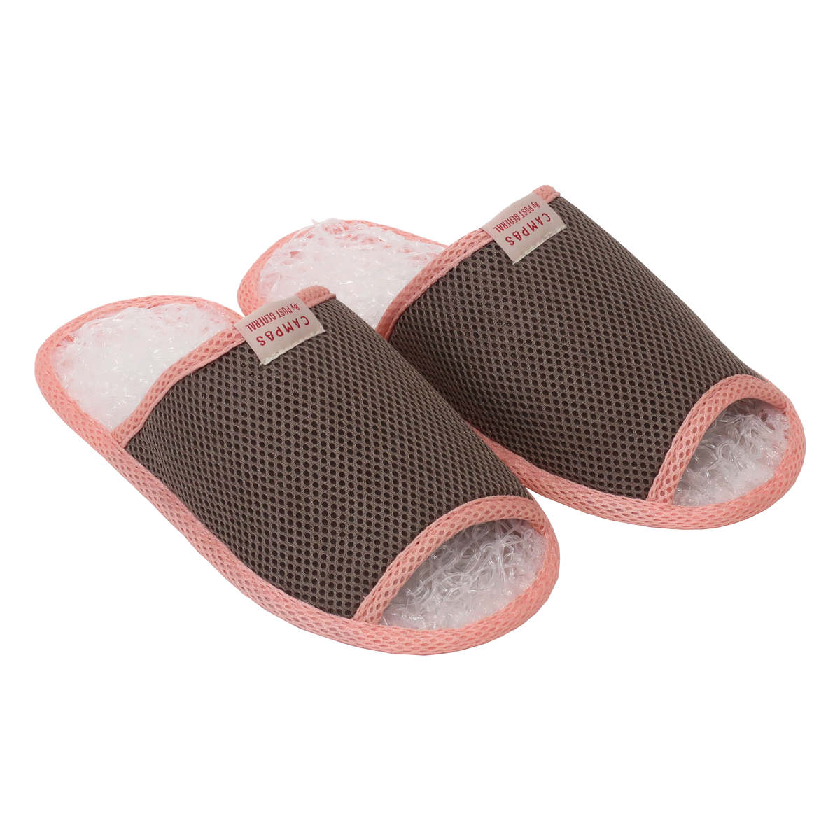 スリッパ キャンパスブリザーブルスリッパ ( ルームシューズ 室内 洗える 収納バッグ付き 室内用 超軽量 メッシュ 軽い 収納バッグ 洗濯可 ユニセックス 夏 前開き 室内履き 涼しい 夏用 手洗い 持ち運び フリーサイズ 丸洗いOK ) 【ミントグリーン】 ミントグリーン