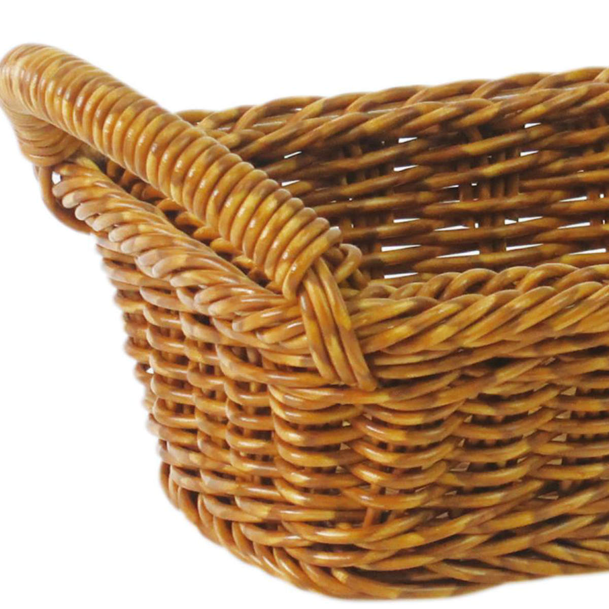 キッチンバスケット ユティル トレイ S ( 洗える カトラリーケース カトラリートレー カトラリートレイ 洗えるバスケット バスケット 小物入れ キッチン 収納 かご カゴ 籠 籐かご風 小物収納 北欧 北欧風 ナチュラル ) 【ブラウン】 ブラウン