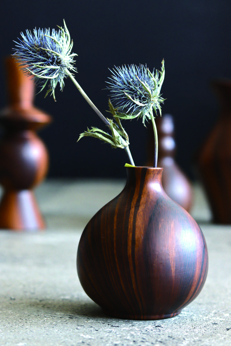 花瓶 シナリーグレインベース テディ ( 花ビン 花びん 花器 フラワーベース フラワー 花 飾る 花入れ 陶器製 陶器 木目調 おしゃれ 一輪挿し )
