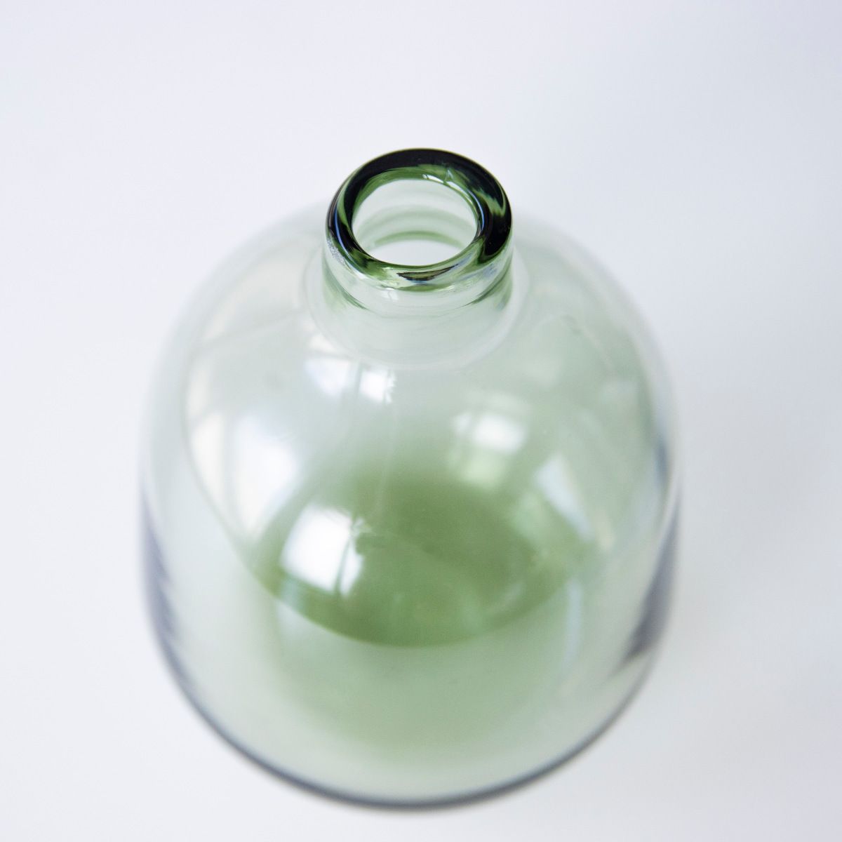 花瓶 ガラスベース ミスルトー ラウンド ミドル ( 花ビン 花びん 花器 ベース フラワーベース フラワー 花 飾る 花入れ ガラス ガラス製 クリア 透明 おしゃれ 一輪挿し )