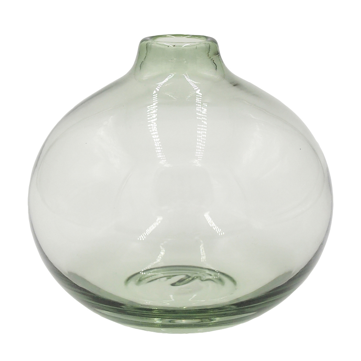 花瓶 ガラスベース ミスルトー チャビー ( 花ビン 花びん 花器 ベース フラワーベース フラワー 花 飾る 花入れ ガラス ガラス製 クリア 透明 おしゃれ 一輪挿し )