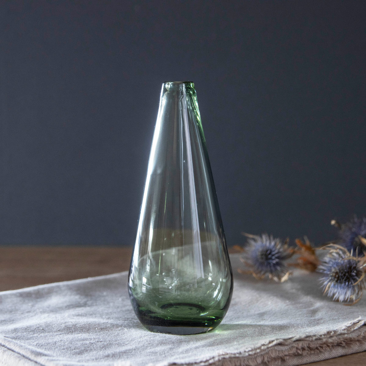 花瓶 ガラスベース ミスルトー トール ( 花ビン 花びん 花器 ベース フラワーベース フラワー 花 飾る 花入れ ガラス ガラス製 クリア 透明 おしゃれ 一輪挿し )