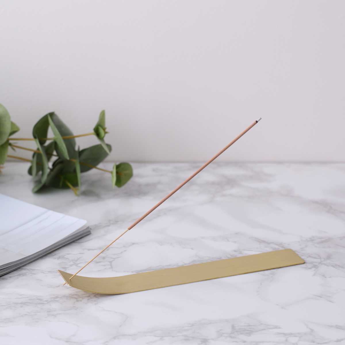 真鍮製 香立て インセンスホルダー No.3】-真鍮のお香立て-【018-009】 / 東京都荒川