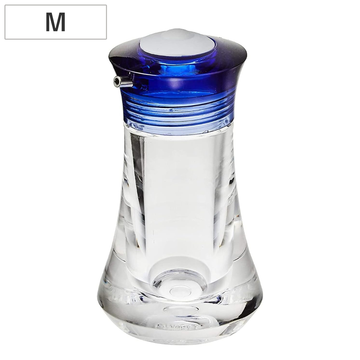 醤油差し M ワンプッシュ式 （ 調味料入れ 醤油さし しょうゆ差し 47ml 卓上 ソース入れ ソース差し 調味料 スパイス 容器 ボトル 調節 少量 液だれしにくい ）