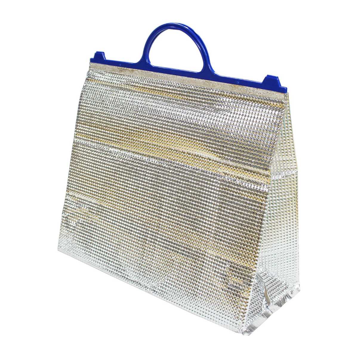 保冷バッグ アルミクーラーバッグ L ( アルミ保冷バッグ クーラーバッグ アルミバッグ 底マチ 取っ手付き エコバッグ レジャー 行楽 買い物 アウトドア )