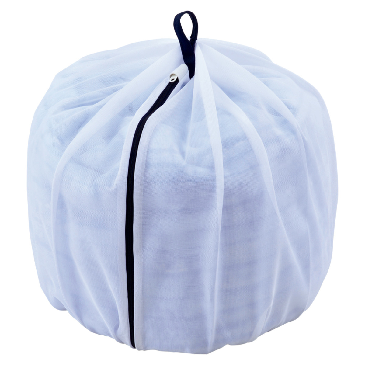 洗濯ネット 大型 大容量 50cm 特大 ふくらむ洗濯ネット ( ネット 毛布 タオルケット 寝具 布団 ふとん 大物用 縦型 ドラム式 乾燥機対応 まとめ洗い 衣替え 寝具用 大きめ 大物洗い 洗濯用ネット ランドリーネット )