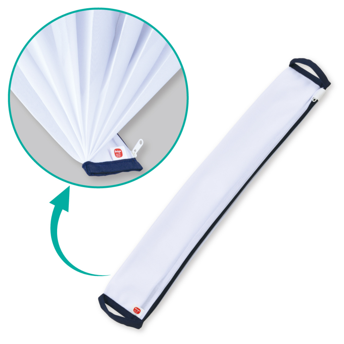 洗濯ネット 大型 大容量 50cm 特大 ふくらむ洗濯ネット ( ネット 毛布 タオルケット 寝具 布団 ふとん 大物用 縦型 ドラム式 乾燥機対応 まとめ洗い 衣替え 寝具用 大きめ 大物洗い 洗濯用ネット ランドリーネット )