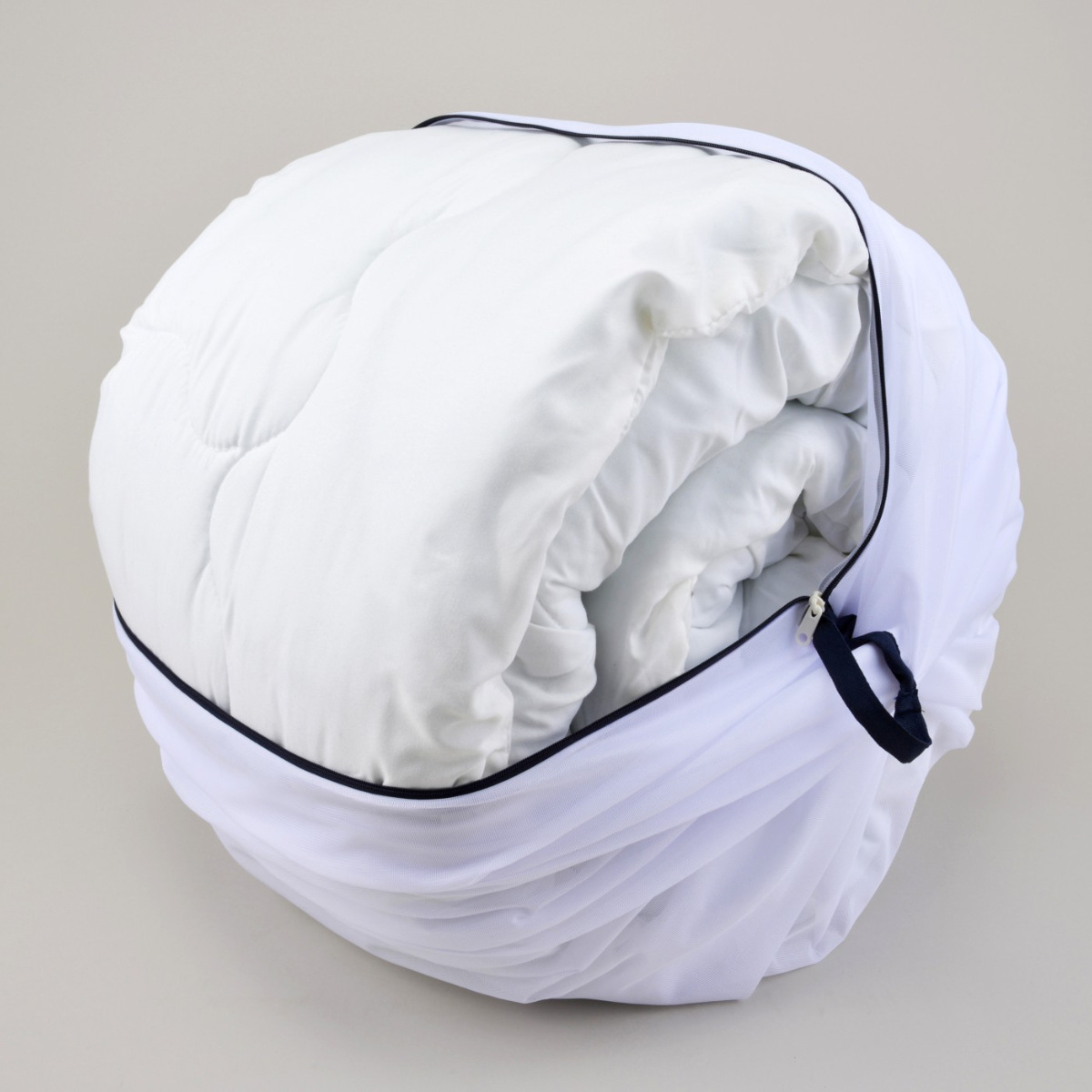 洗濯ネット 大型 大容量 70cm 特大 ふくらむ洗濯ネット ( ネット 毛布 タオルケット 寝具 布団 ふとん 大物用 縦型 ドラム式 乾燥機対応 まとめ洗い 衣替え 寝具用 大きめ 大物洗い 洗濯用ネット ランドリーネット )