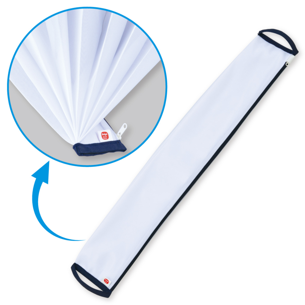 洗濯ネット 大型 大容量 70cm 特大 ふくらむ洗濯ネット ( ネット 毛布 タオルケット 寝具 布団 ふとん 大物用 縦型 ドラム式 乾燥機対応 まとめ洗い 衣替え 寝具用 大きめ 大物洗い 洗濯用ネット ランドリーネット )