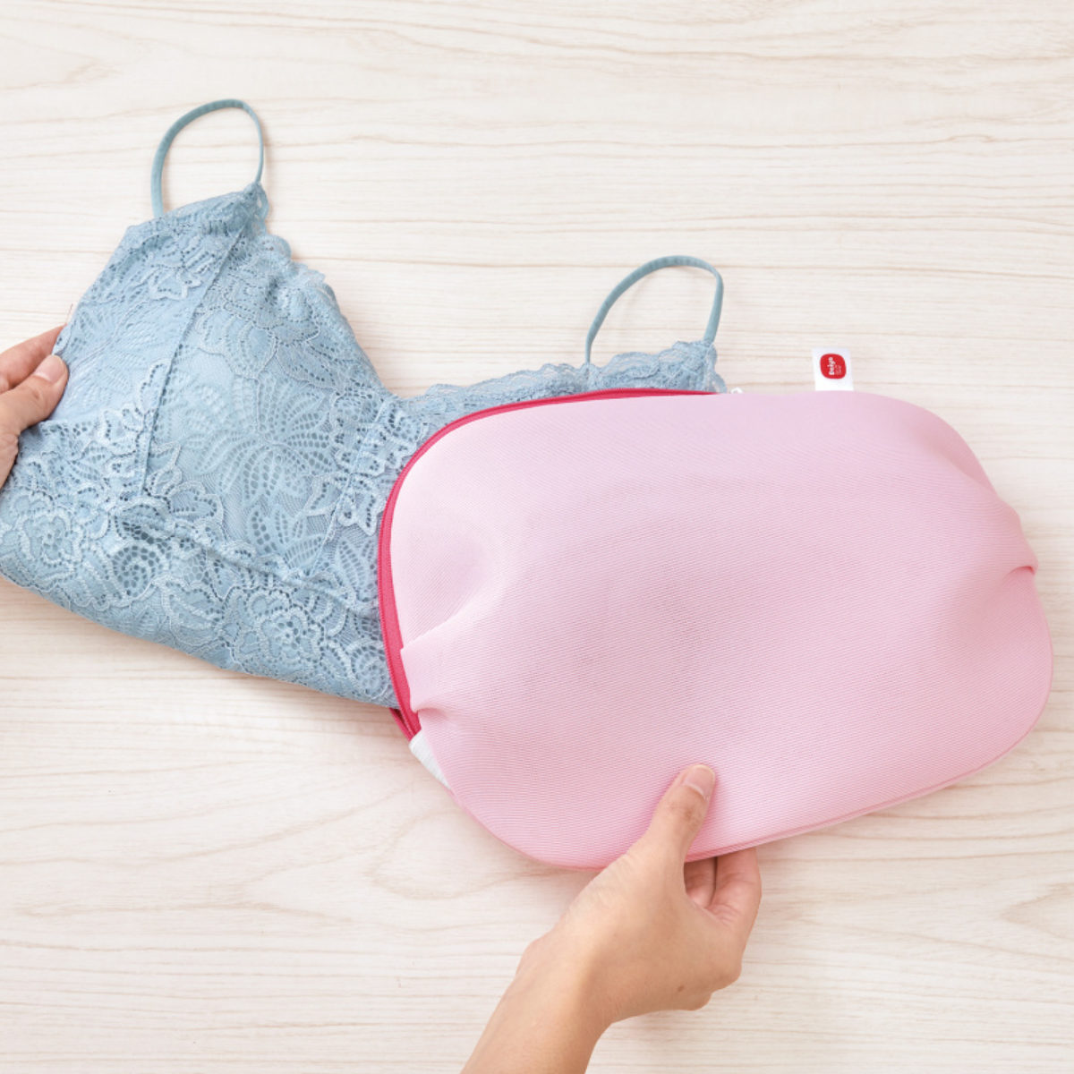 洗濯ネット 下着 サボるんランジェリーネット メッシュ ( 洗濯 ネット ランジェリー ブラジャー おしゃれ着 型崩れしない ドラム式 乾燥機対応 ランジェリーネット 折らずに入れる 型崩れ防止 型崩れ対策 洗濯用ネット )