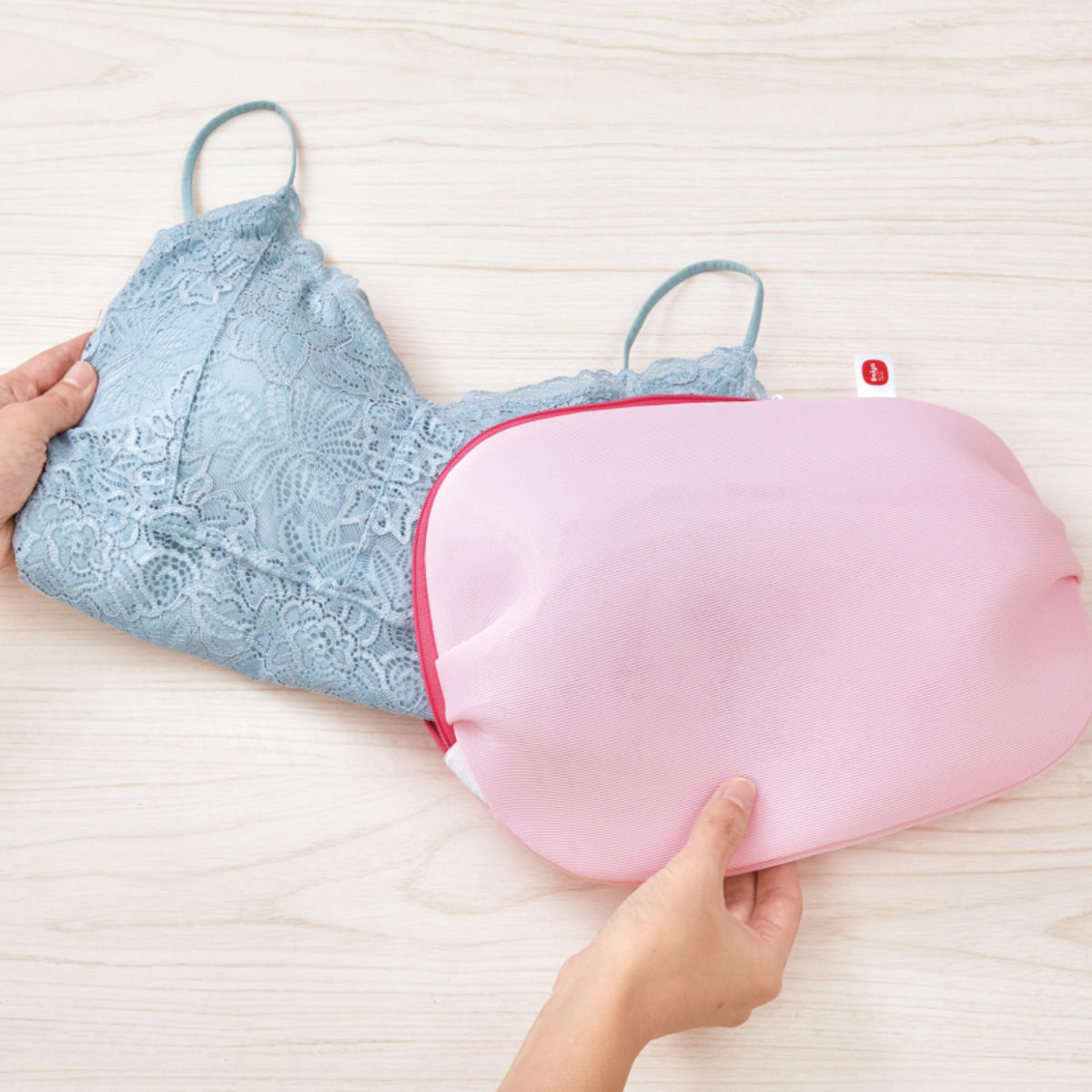 洗濯ネット 下着 サボるんランジェリーネット メッシュ ( 洗濯 ネット ランジェリー ブラジャー おしゃれ着 型崩れしない ドラム式 乾燥機対応 ランジェリーネット 折らずに入れる 型崩れ防止 型崩れ対策 洗濯用ネット )