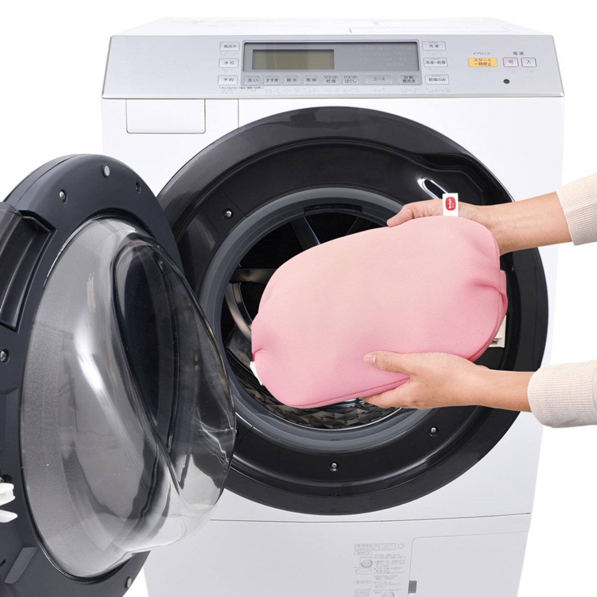 洗濯ネット 下着 サボるんランジェリーネット メッシュ ( 洗濯 ネット ランジェリー ブラジャー おしゃれ着 型崩れしない ドラム式 乾燥機対応 ランジェリーネット 折らずに入れる 型崩れ防止 型崩れ対策 洗濯用ネット )