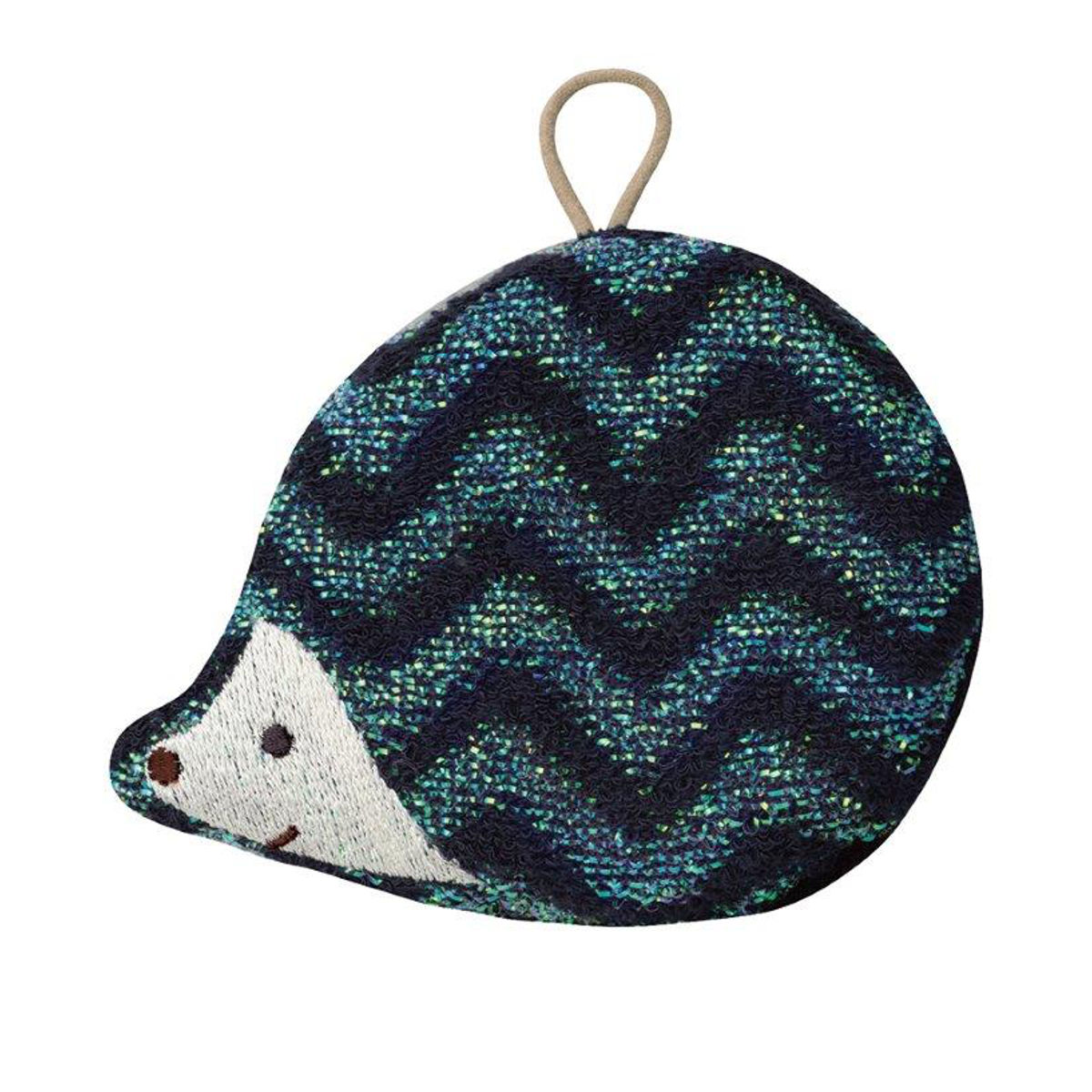 キッチンスポンジ きらきらキッチンスポンジ 猫 ( スポンジ 食器洗いスポンジ 食器用スポンジ キッチン キラキラ 台所用スポンジ たわし クリーナー 食器用クリーナー 油汚れ コゲ落とし 食器用 食器洗い 皿洗い ) 【ハリネズミ】 ハリネズミ