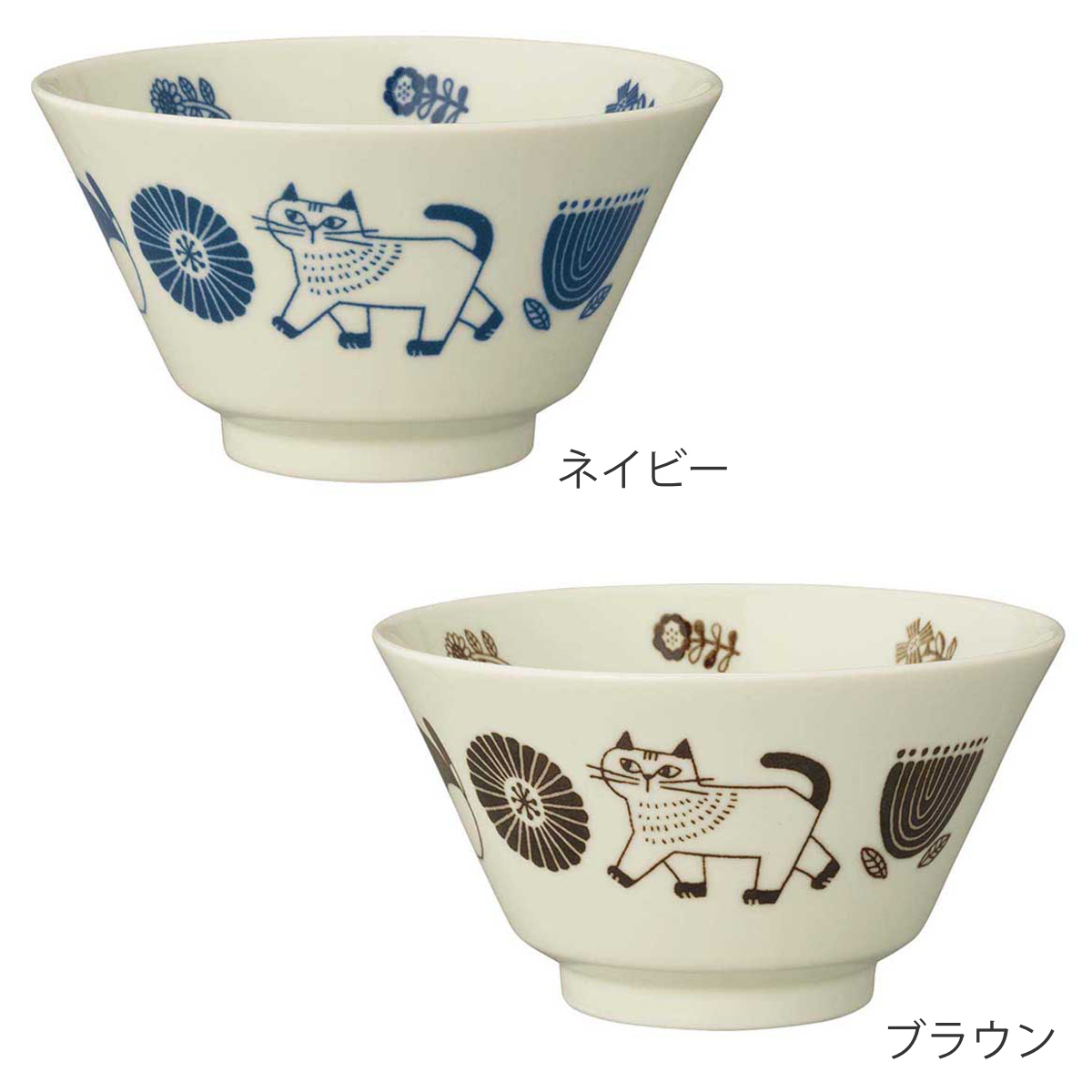 丼鉢 どんぶり S fika ( 12.7cm 丼 丼物 ボウル 鉢 器 うつわ 食洗機対応 電子レンジ対応 陶器 おしゃれ ナチュラル シンプル 癒し ほっこり ) 【ネイビー】 ネイビー