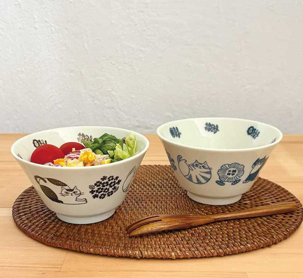 丼鉢 どんぶり S fika ( 12.7cm 丼 丼物 ボウル 鉢 器 うつわ 食洗機対応 電子レンジ対応 陶器 おしゃれ ナチュラル シンプル 癒し ほっこり ) 【ネイビー】 ネイビー