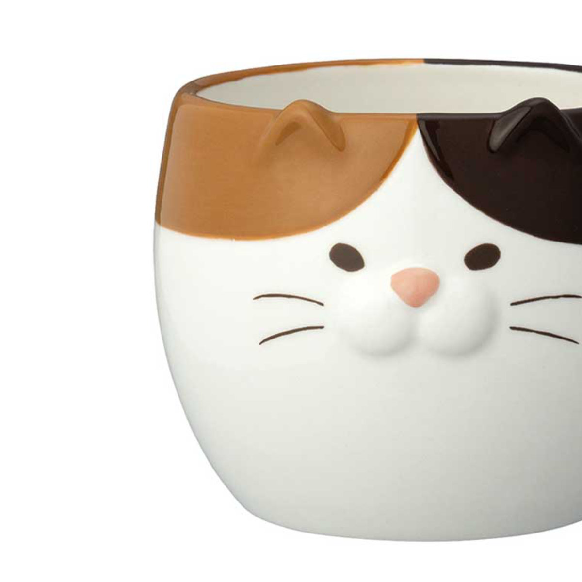 マグカップ ごろごろねこマグ ( 230ml マグ マグコップ カップ 食器 電子レンジ対応 陶器 キャット ネコ かわいい 癒し アニマル ) 【きなこ】 きなこ