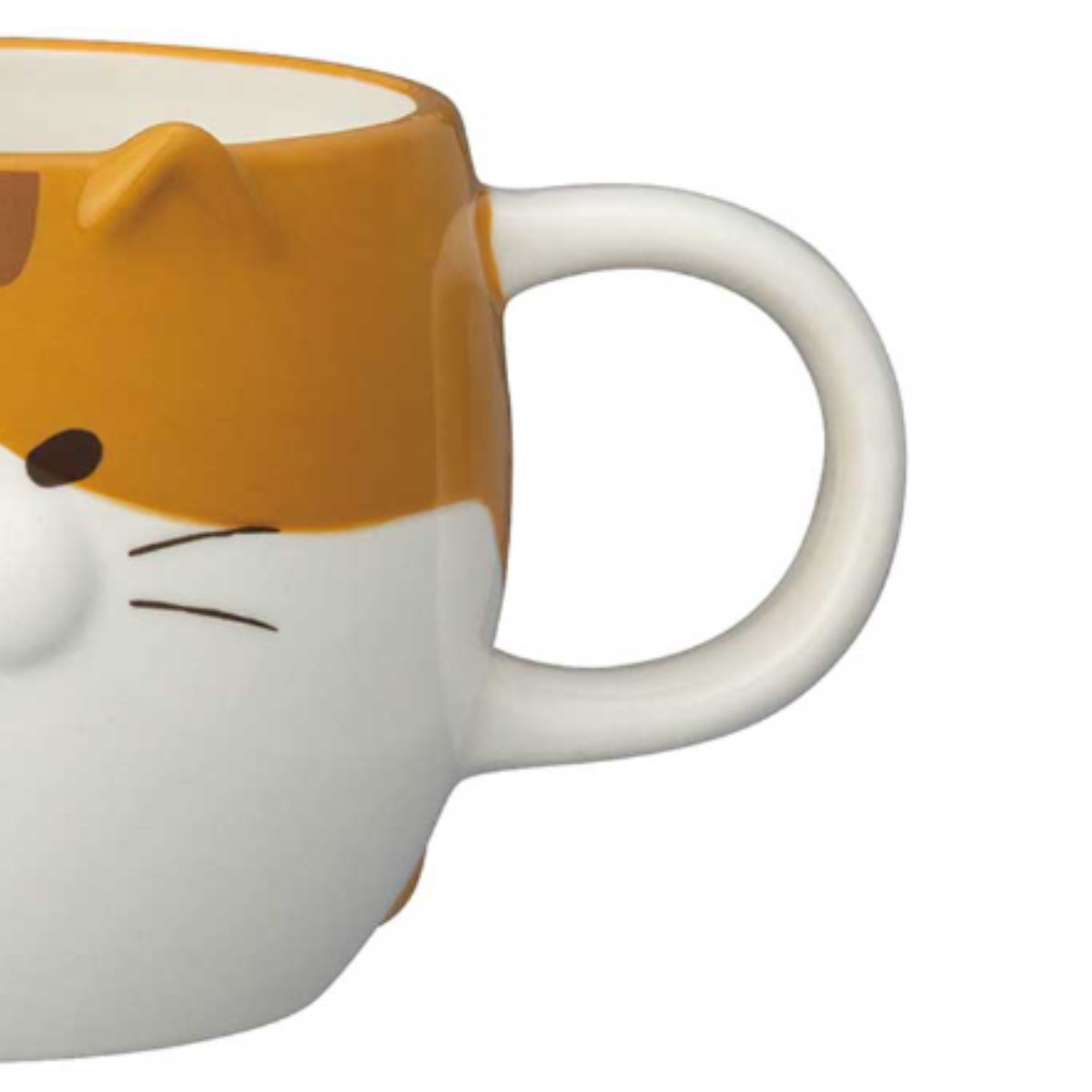 マグカップ ごろごろねこマグ ( 230ml マグ マグコップ カップ 食器 電子レンジ対応 陶器 キャット ネコ かわいい 癒し アニマル ) 【きなこ】 きなこ