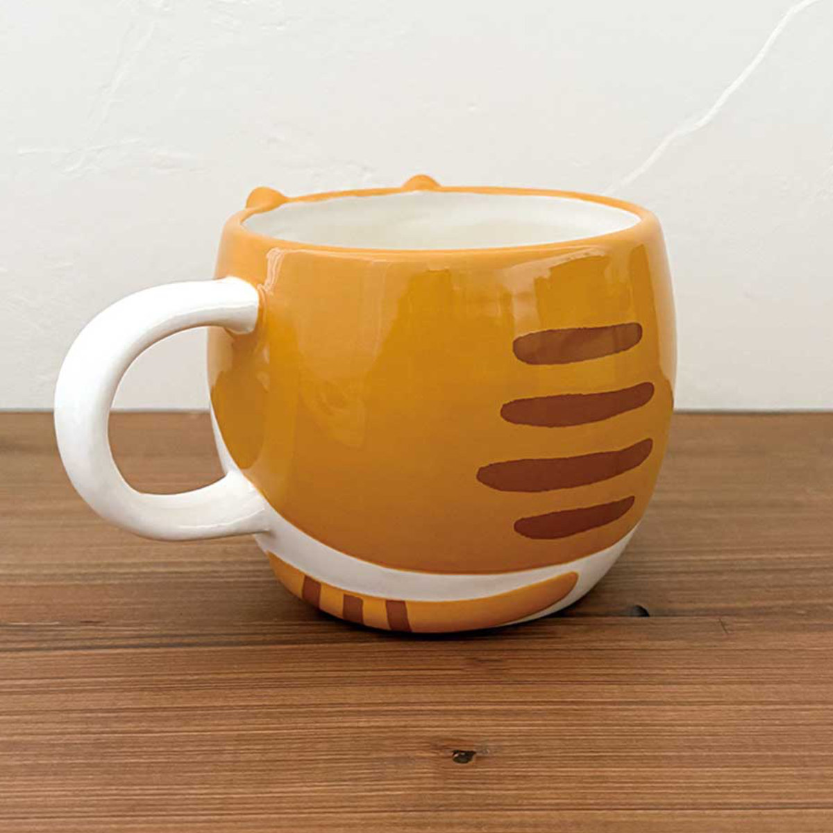 マグカップ ごろごろねこマグ ( 230ml マグ マグコップ カップ 食器 電子レンジ対応 陶器 キャット ネコ かわいい 癒し アニマル ) 【きなこ】 きなこ