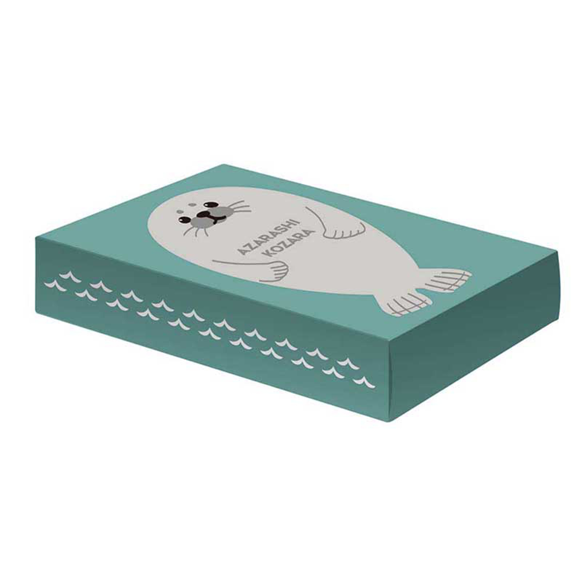 皿 アザラシ小皿 ( 8cm 菓子皿 醤油皿 箸休め 豆皿 陶器 かわいい ほっこり 癒し アザラシ 動物 ) 【ホワイト】 ホワイト