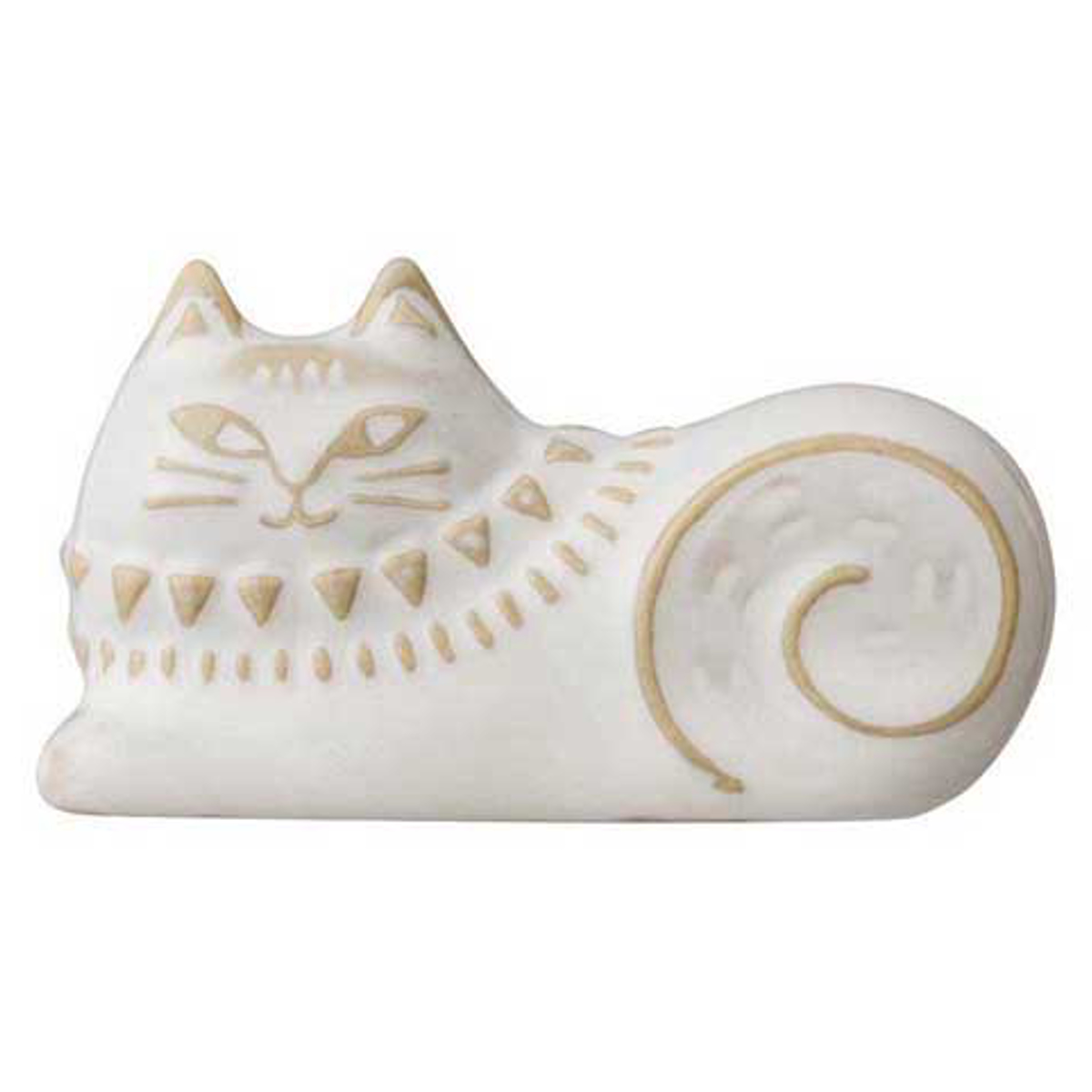 箸置き FIKAネコレリーフ箸置き ( 箸おき お箸置き カトラリー 陶器 ねこ ネコ 猫 かわいい レリーフ 立体 窯変釉 ) 【グレー】 グレー