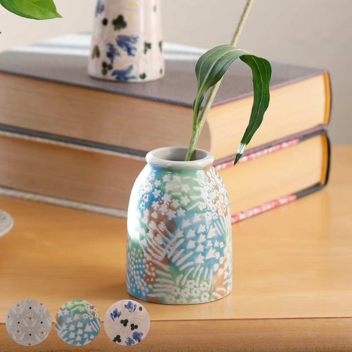 花瓶 ポーリッシュフラワーベース A ( 花ビン 花びん 花器 ベース フラワー 花 飾る 一輪挿し 陶器 花入れ ミニブーケ オブジェ フラワーベース 生花 おしゃれ インテリア ディスプレイ ) 【ピンク】