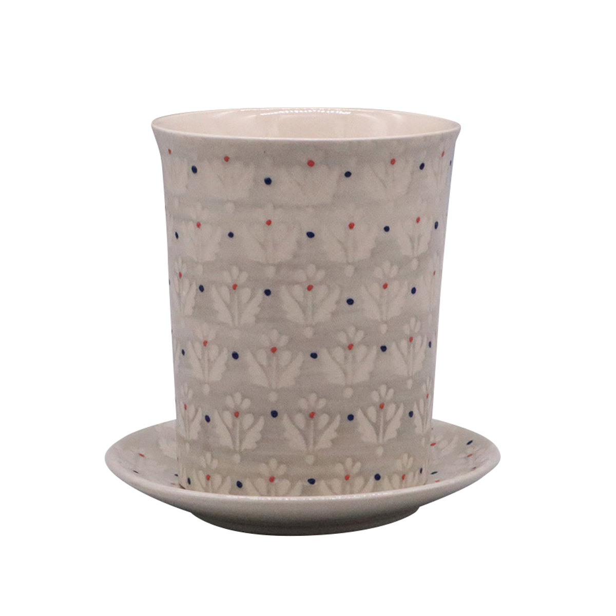 植木鉢 ポーリッシュポット A ( フラワーポット プラントポット プランターポット 鉢 鉢植え 陶器 インテリア 植え替え おしゃれ 観葉植物 多肉植物 サボテン 園芸 受け皿 水抜き穴 ) 【ミント】 ミント