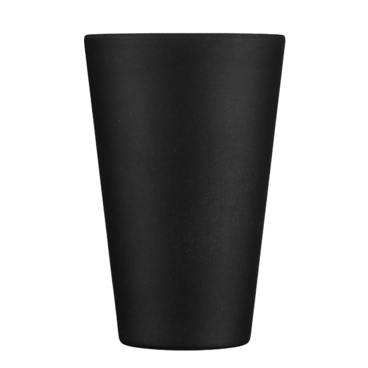 タンブラー 400ml エコーヒーカップ Ecoffee Cup 14oz PLA ( BPAフリー 天然素材 コーヒー カップ 蓋付 シリコン 持ち運び おしゃれ かわいい リユース サスティナブル ) 【Black×Nature】 Black×Nature